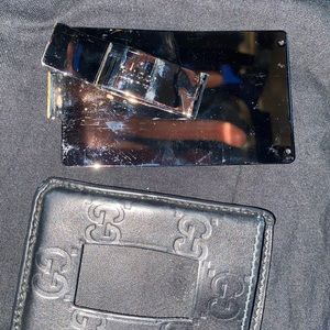 Men’s Gucci money clip card holder